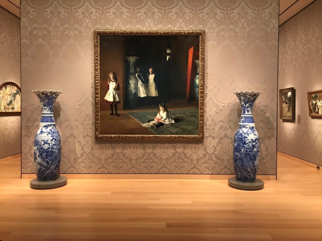 Ruth and Carl J. Shapiro Gallery (Gallery 232), Museum of Fine Arts, Boston, featuring ‘Daughters of Edward Darley Boit’ by John Singer Sargent (American, 1856–1925) Photograph by Flora Smyth Zahra