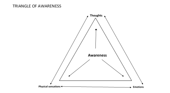 Triangle of Awareness Diagram