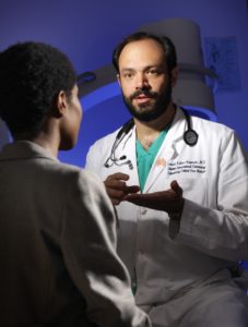 Dr. Feller-Kopman and Coworker