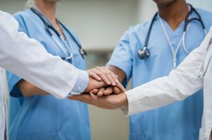 Doctors and Nurses Showing Teamwork