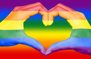 rainbow heart