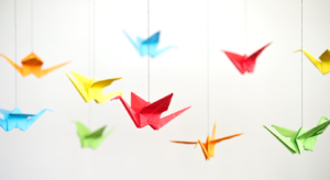 origami cranes