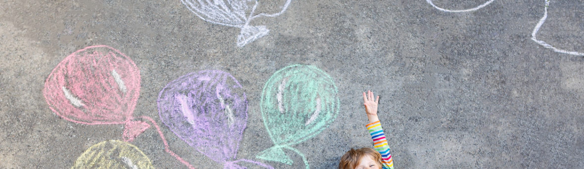 Neighbors Surprise Boy With Sidewalk Messages on Birthday 