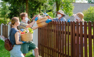 Senior food delivery during pandemic