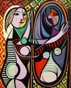 "Girl Before a Mirror." Pablo Picasso, 1932.