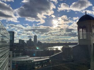 The view from my hospital.