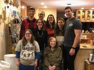 The lights of these beautiful people brightened our home!!