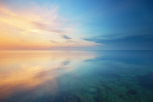 Beautiful seascape. Composition of nature.