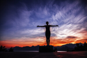 Sunset , mountains, hiking, Grand Canyon, Camping, success ,