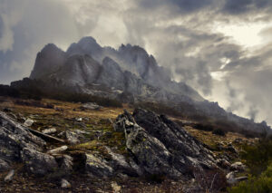 Hierro cliffl. Sierra Norte. Puebla de la Sierra. Madrid.