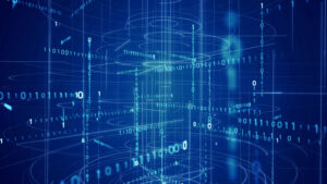 Global communication network concept. Digital transformation. DX.