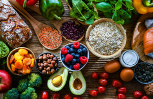 Food products recommended for pregnancy. Healthy diet.