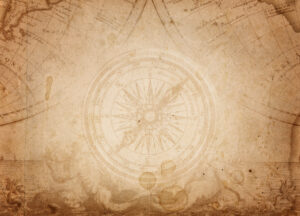 Pirate and nautical theme grunge background