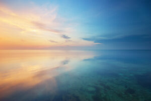 Beautiful seascape. Composition of nature.